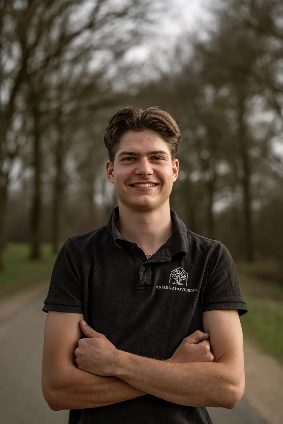 Portret van een medewerker van Arieans Hoveniers